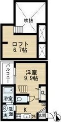 Chaleur上小田井(シャルールカミオタイ)の物件間取画像